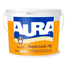Aura Aqua Lakk 70 - Интерьерный акриловый лак 10 л